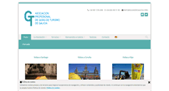 Desktop Screenshot of guiasdegalicia.org